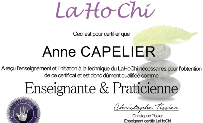 ANNE CAPELIER PRATICIEN LAHOCHI, Valenciennes, Anne Capelier